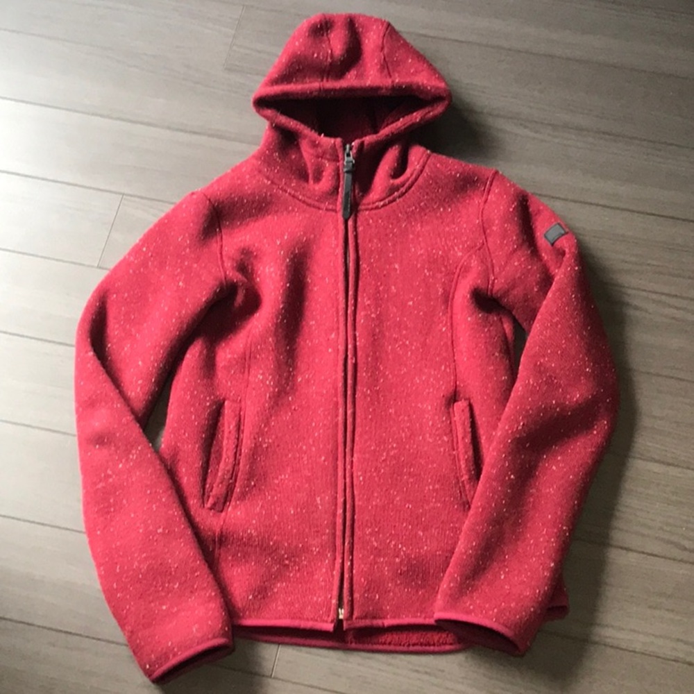 Fleece lined sweater hoodie